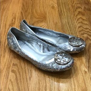 Tory Burch Sequin Flat
